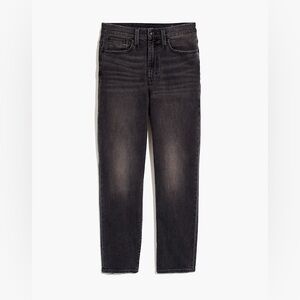Madewell Charcoal Mom Jeans
